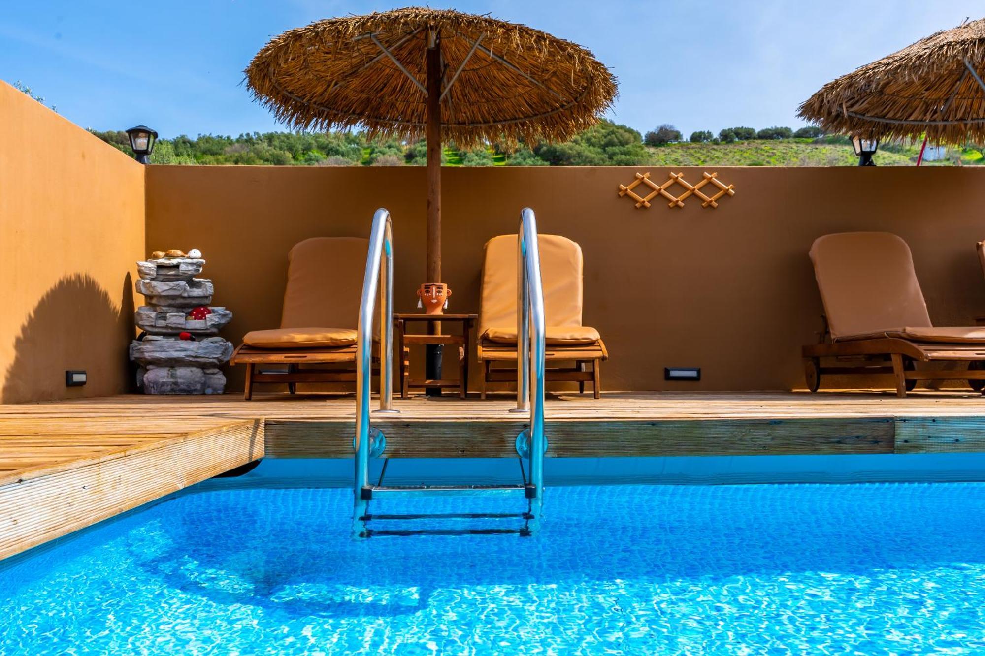 Countryhouse Villa With Pool & Private Parking 이라클리온 외부 사진