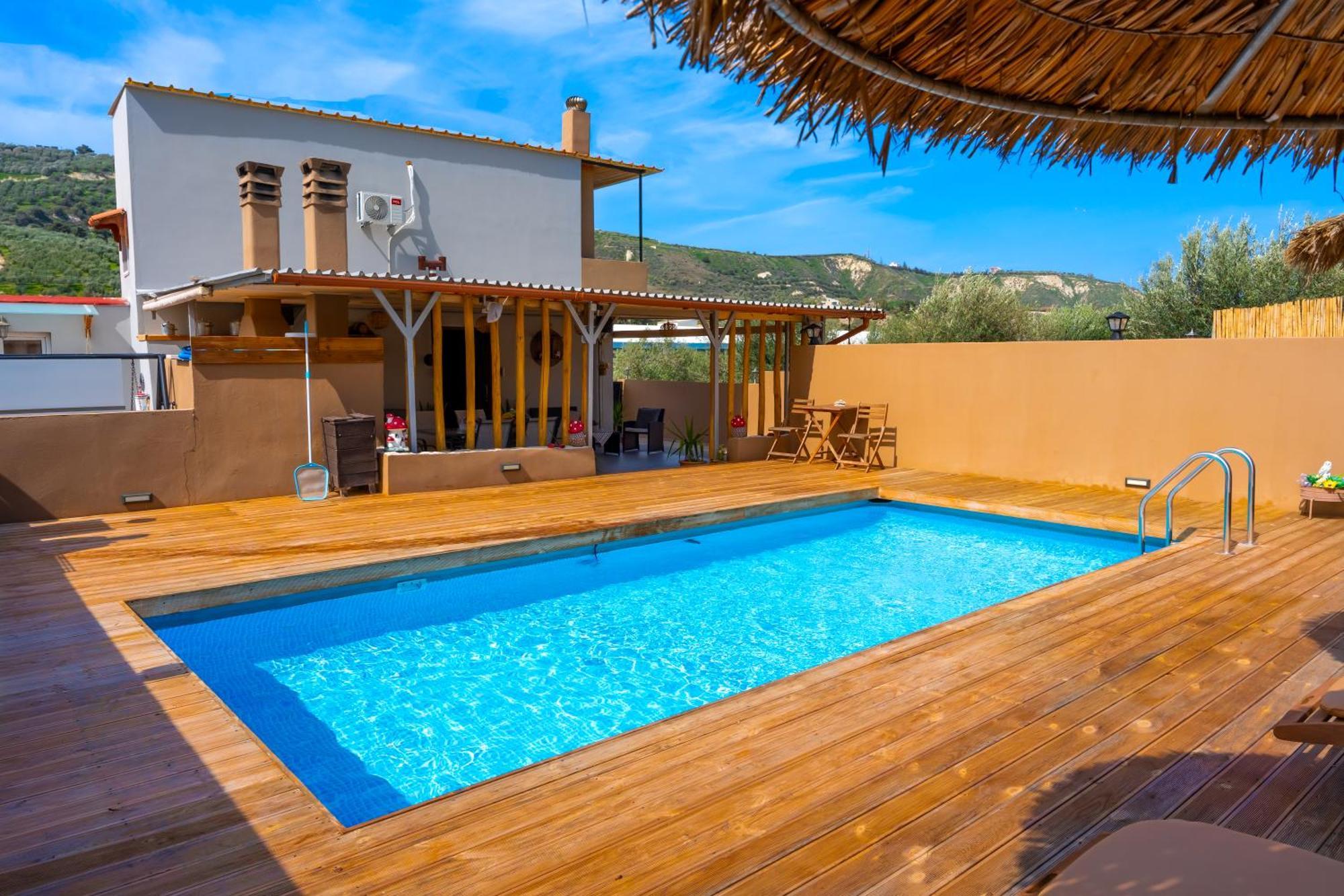 Countryhouse Villa With Pool & Private Parking 이라클리온 외부 사진